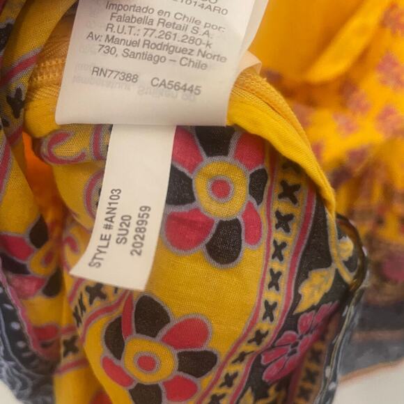 NWT J Crew Halter peplum top in sunny block print size Large - Picture 10 of 15